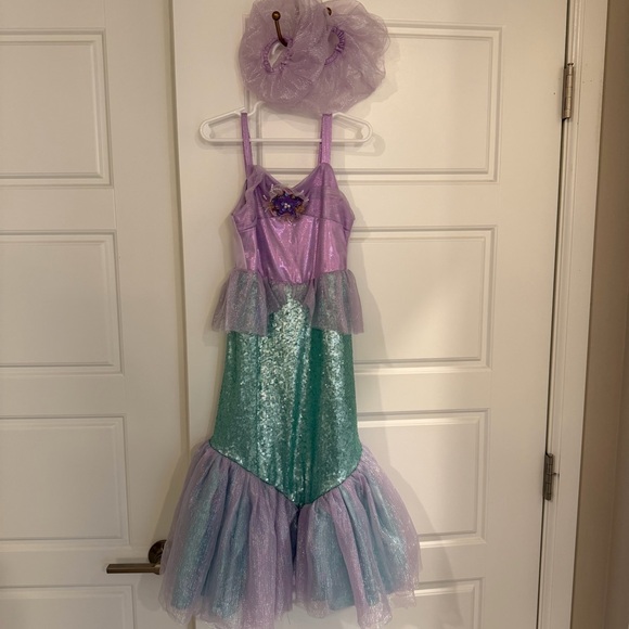 Pottery Barn Kids Ariel Mermaid Halloween Costume - 6T - Picture 2 of 8